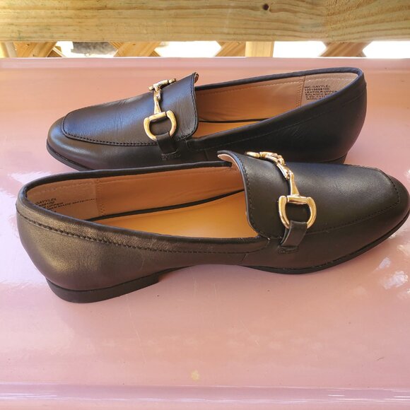 INC International Concepts Black Loafers Size 6.5 - Picture 5 of 6
